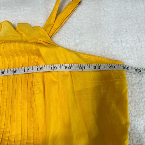 ✨ Anthropologie Maeve Arcadia Maxi Dress Yellow | Size 22W | EUC ✨ - Picture 10 of 13